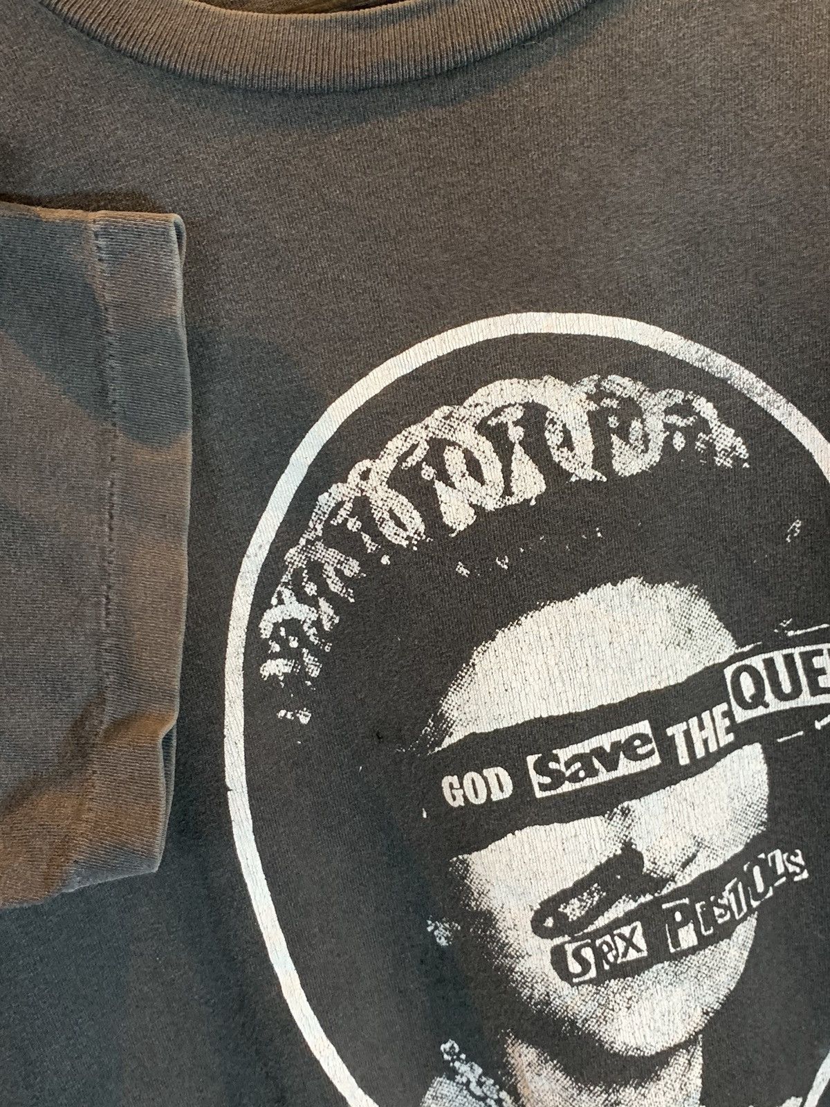 Band Tees × Vintage *RARE* Vintage 80s Sex Pistols Records God Save Queen Shirt Size US M / EU 48-50 / 2 - 5 Thumbnail