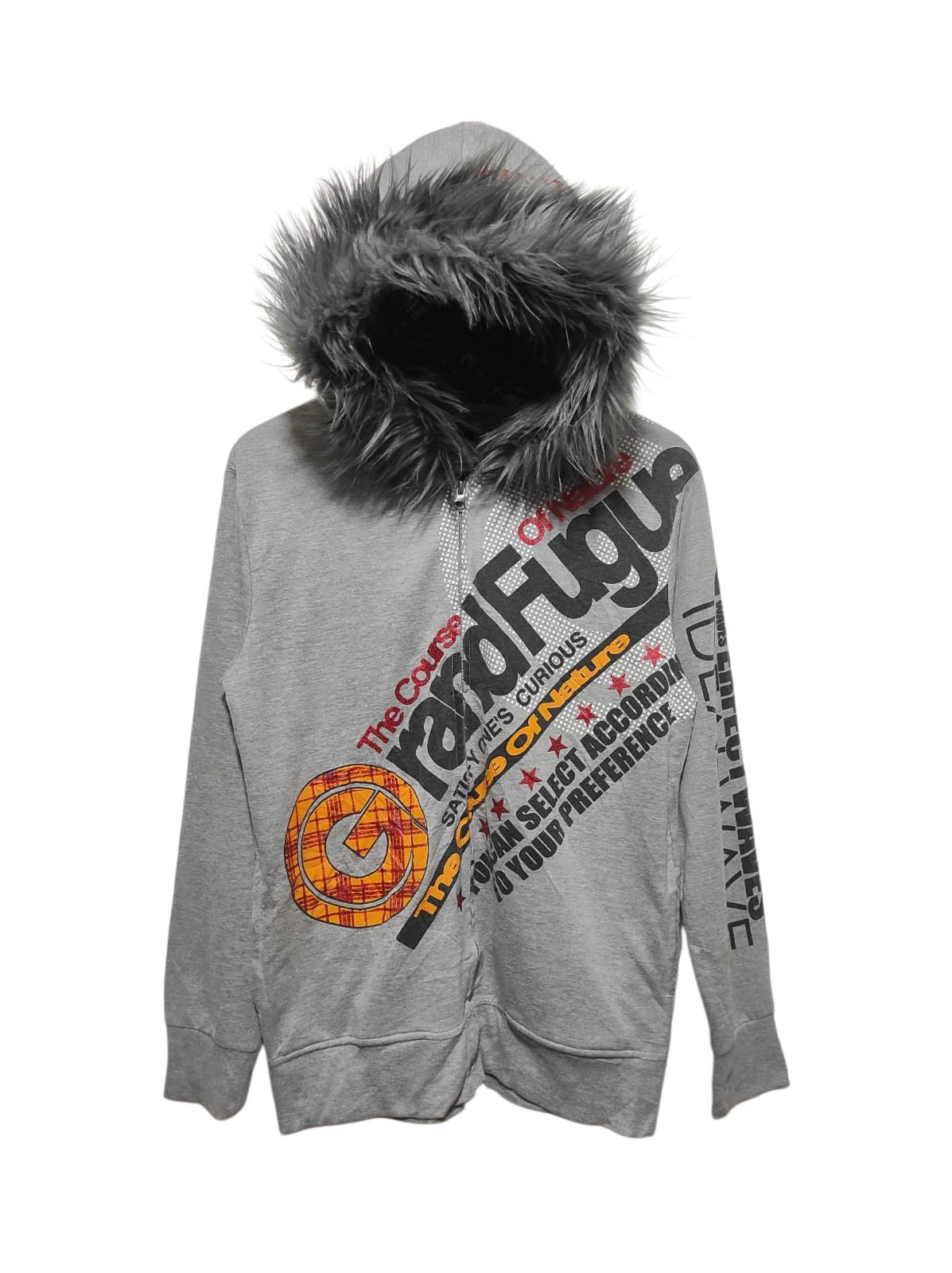 Japanese Brand Dope.H zipper fur hoodie LGB style Size US M / EU 48-50 / 2 - 1 Thumbnail