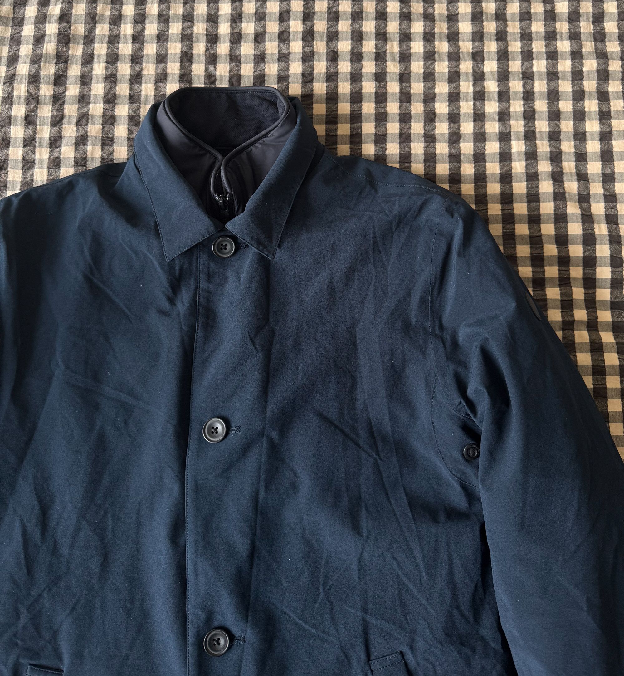 NN07 Blake Shell Coat with Detachable PrimaLoft Liner Blue Size S Size US S / EU 44-46 / 1 - 2 Thumbnail