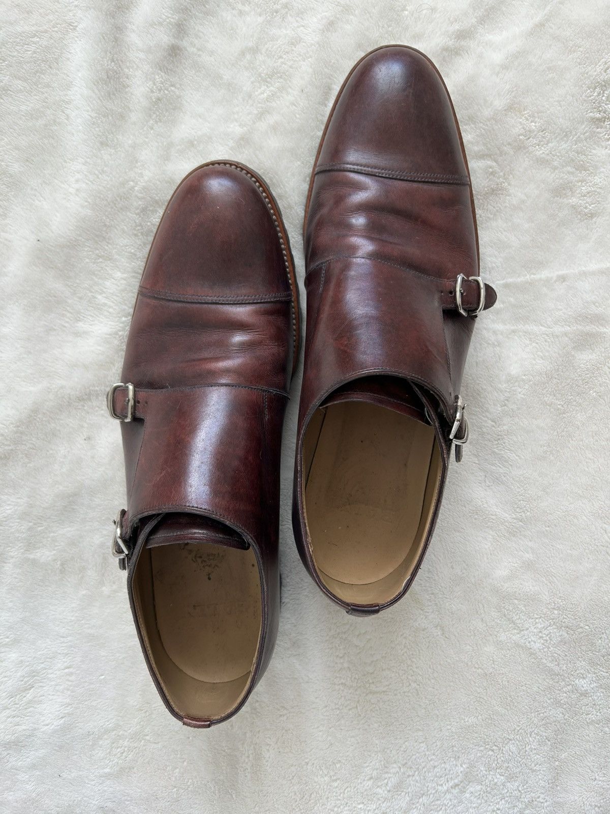 Bally Bally Leather Monk Straps Size US 8.5 / IT 38.5 - 2 Thumbnail