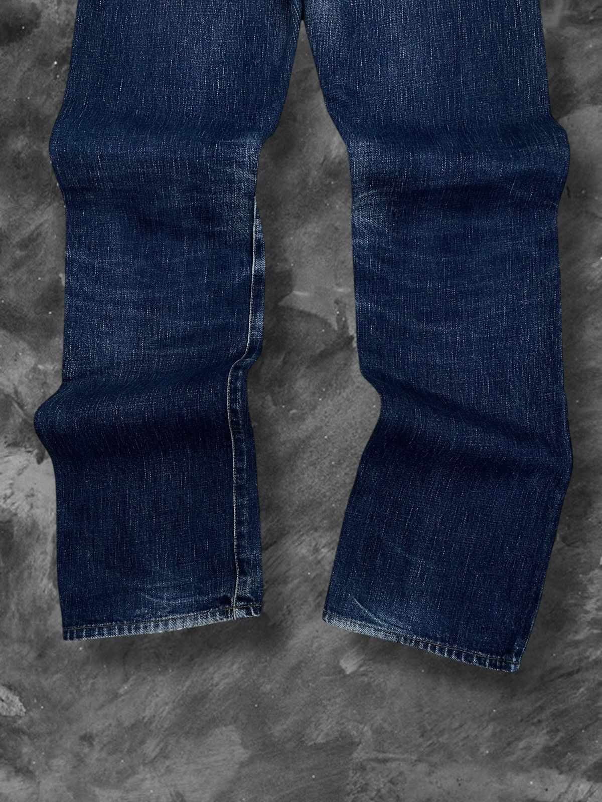 Japanese Brand Vintage Designer Japan Green Selvedge Distressed Blue Denim Size US 32 / EU 48 - 13 Thumbnail