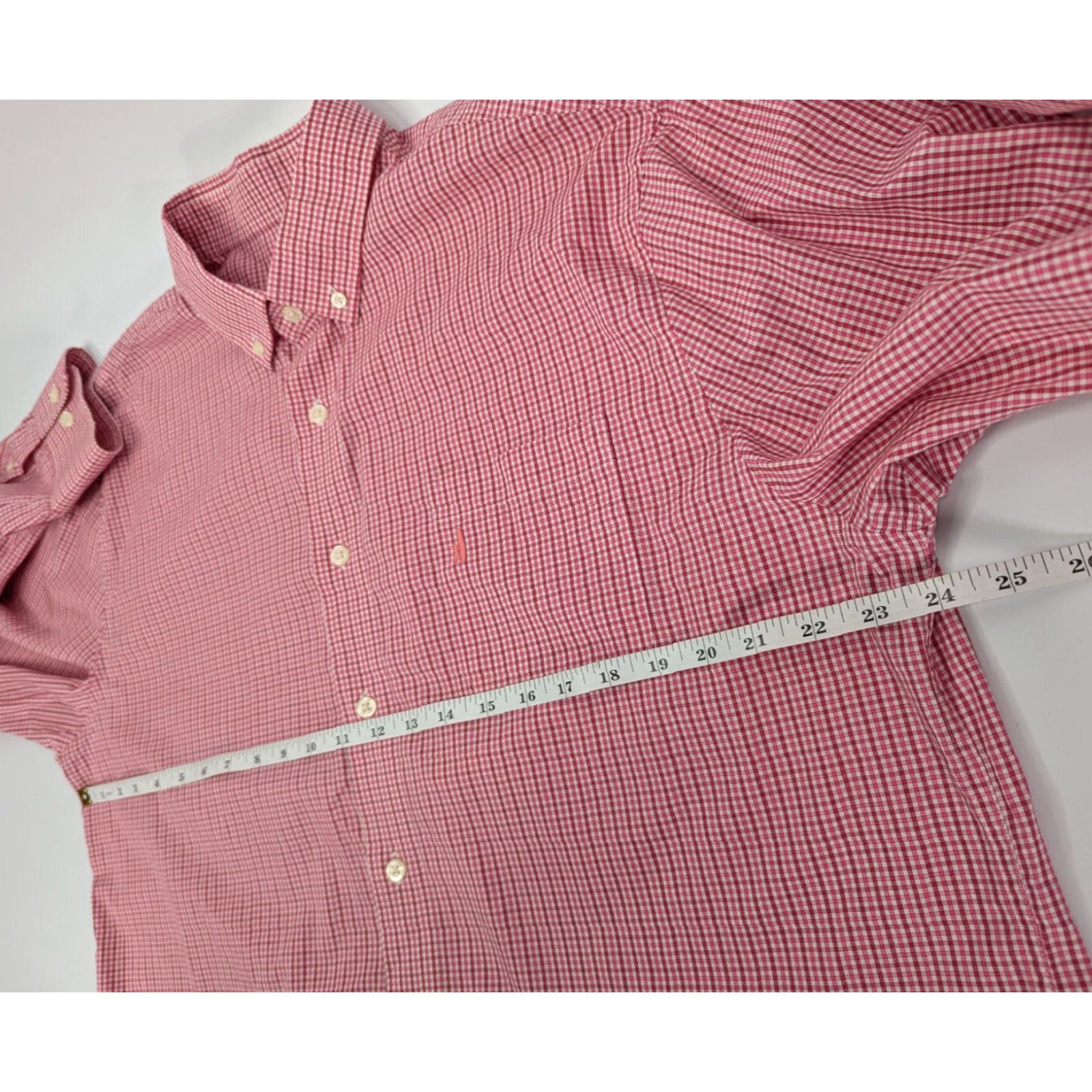 johnnie-O **Johnnie-O Men's Pink Check Button-Down XL Casual Shirt** User: Johnnie-O Men's Pink Check Button-Down Casual XL Shirt Size US XL / EU 56 / 4 - 5 Thumbnail