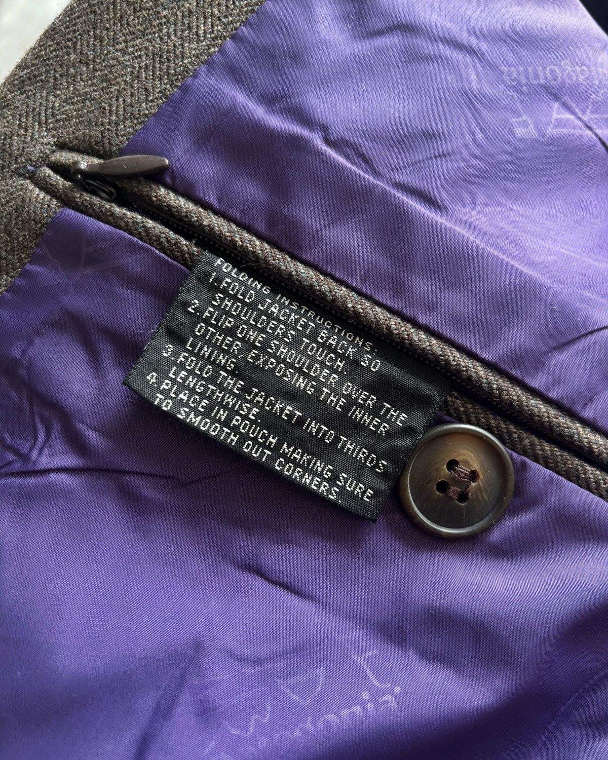 80's Patagonia travel tweed sport coat