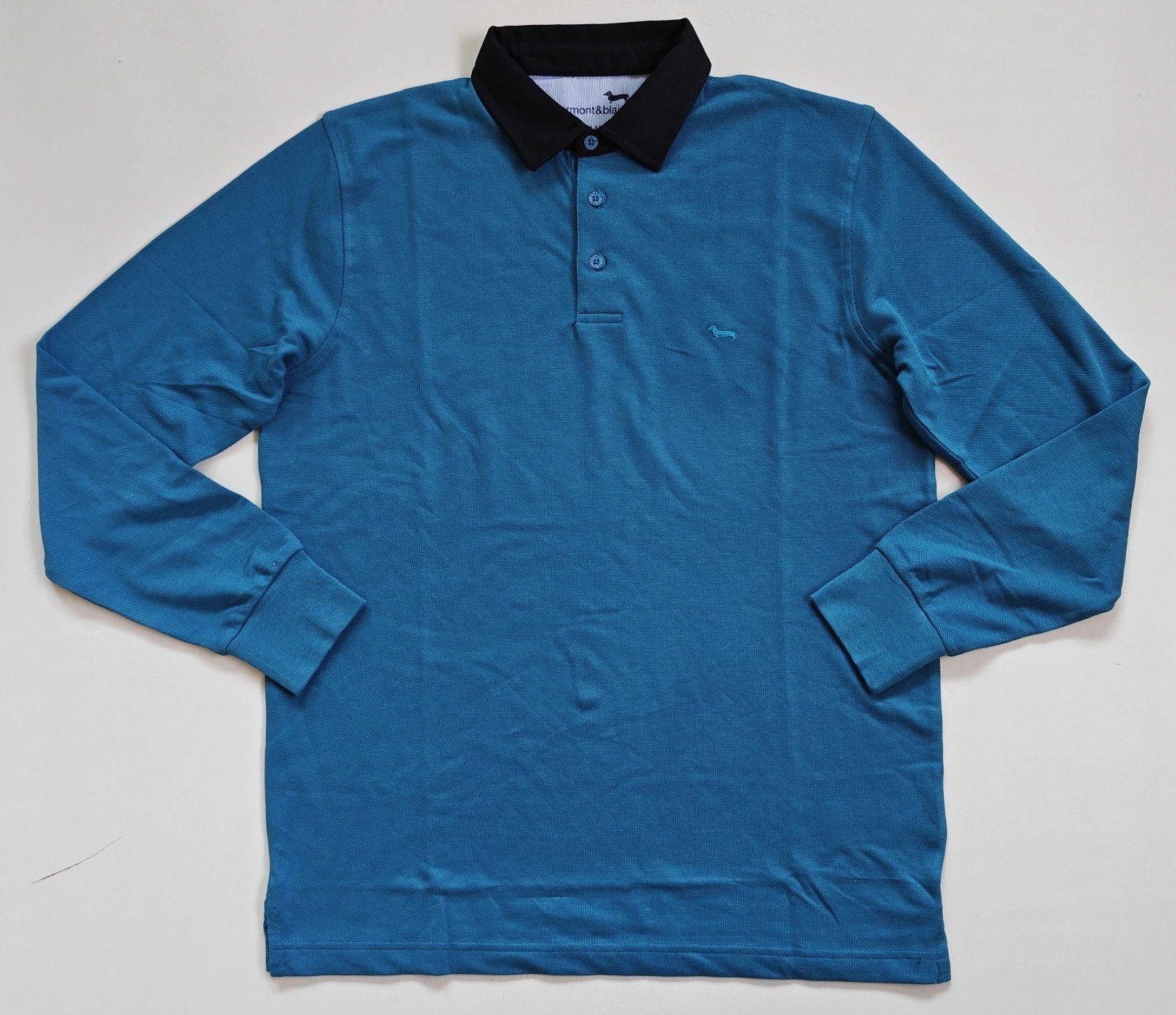 Harmont & Blaine Harmont & Blaine Longsleeves Polo Shirt\ ASM/2110 Size US L / EU 52-54 / 3 - 1 Thumbnail