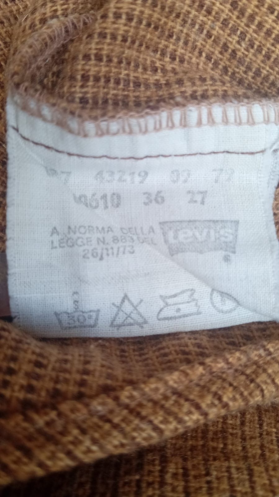 Levi's Vintage Clothing Levi's sportswear Button Up Shirt Vintage 70s Made in Italy Size US M / EU 48-50 / 2 - 4 Thumbnail