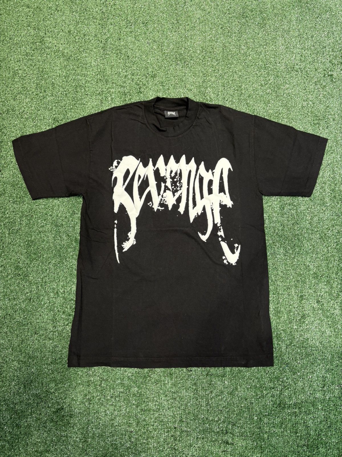 Revenge REVENGE “ST. MICHAELS” TSHIRT - SIZE MEDIUM - (BLACK) Size US M / EU 48-50 / 2 - 1 Thumbnail
