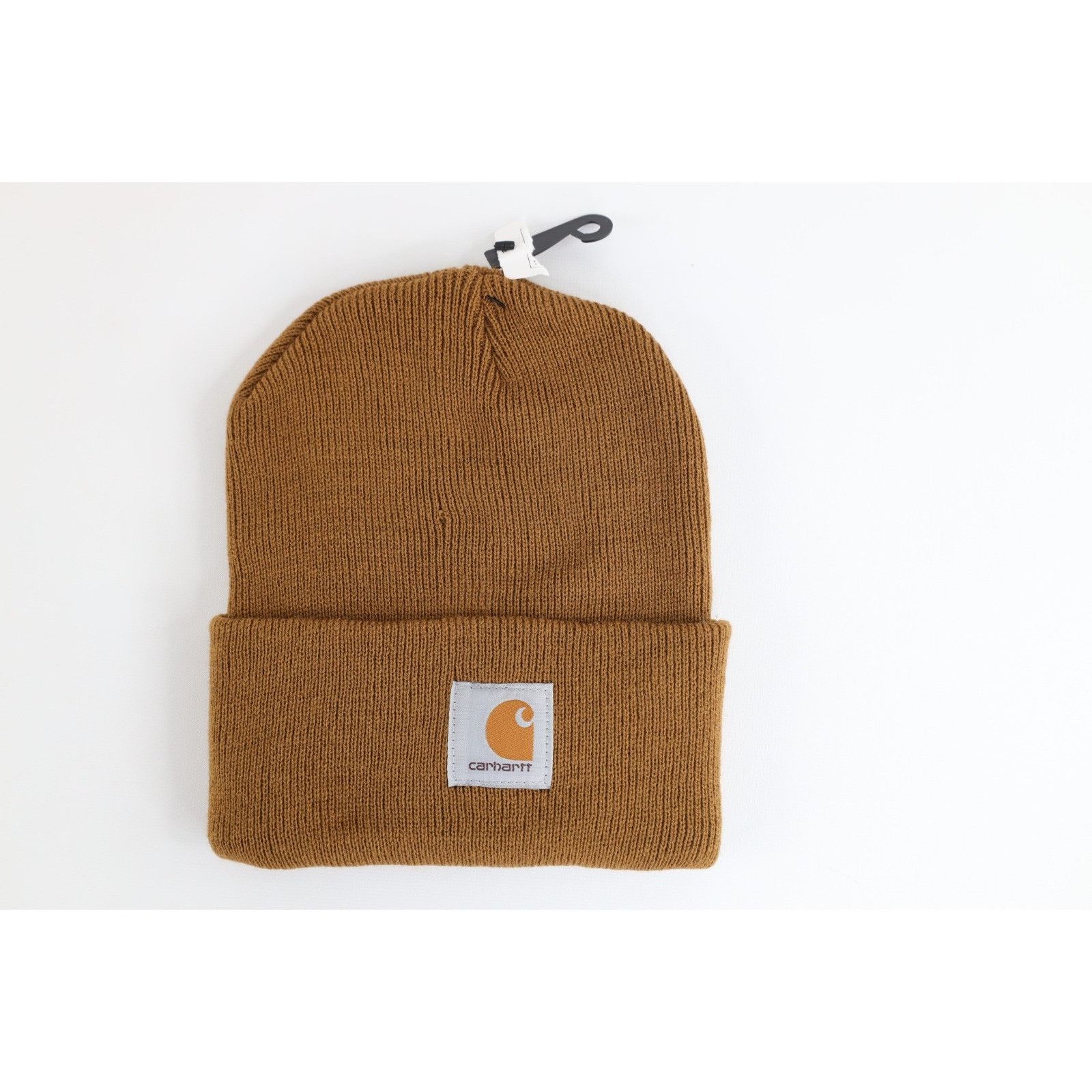 Carhartt Deadstock Vintage Y2K Carhartt Winter Beanie Hat Duck Brown Size ONE SIZE - 1 Thumbnail