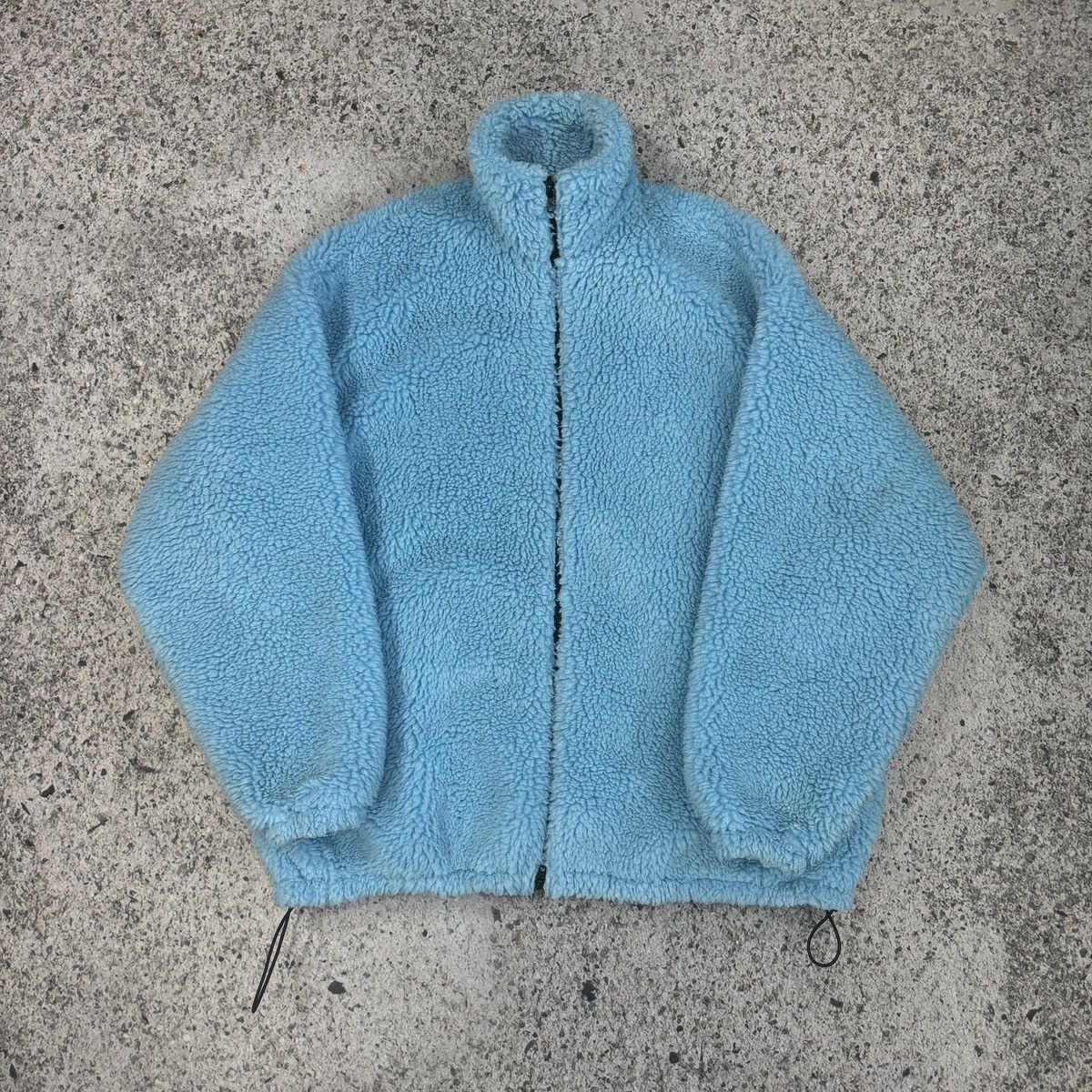 Balenciaga Balenciaga Oversized Baby Blue Teddy Fleece Size US XXL / EU 58 / 5 - 9 Thumbnail