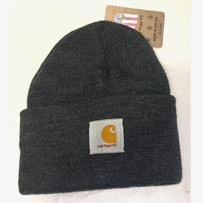 Carhartt Carhartt Men's A18 CLH Knit Cuffed Beanie - 100% Acrylic Size ONE SIZE - 2 Thumbnail