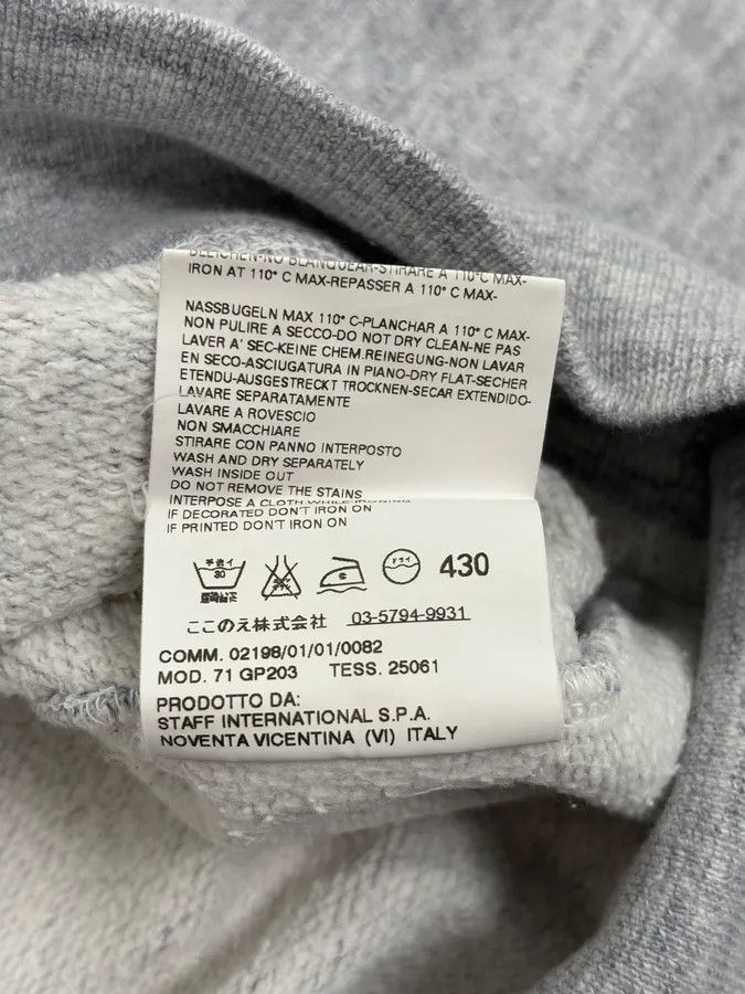 Dsquared2 FW2008 Dsquared2 Winter Smoking Grey Hoodie Size US S / EU 44-46 / 1 - 11 Thumbnail
