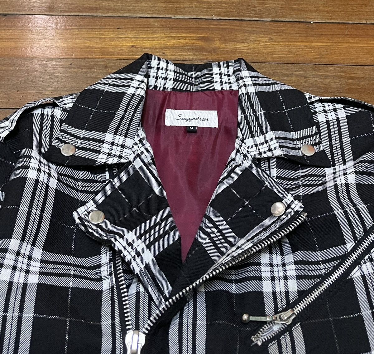 Japanese Brand Very Rare Vintage Brand Suggestion Bondage Punk Jacket 1990s Size US M / EU 48-50 / 2 - 3 Thumbnail