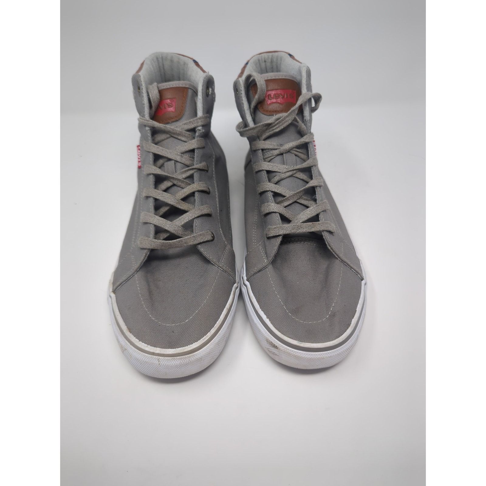 Levi's LEVI’S High Top Lace Mens Sneakers Khaki Color Size 10.5 Size US 10.5 / EU 43-44 - 3 Thumbnail