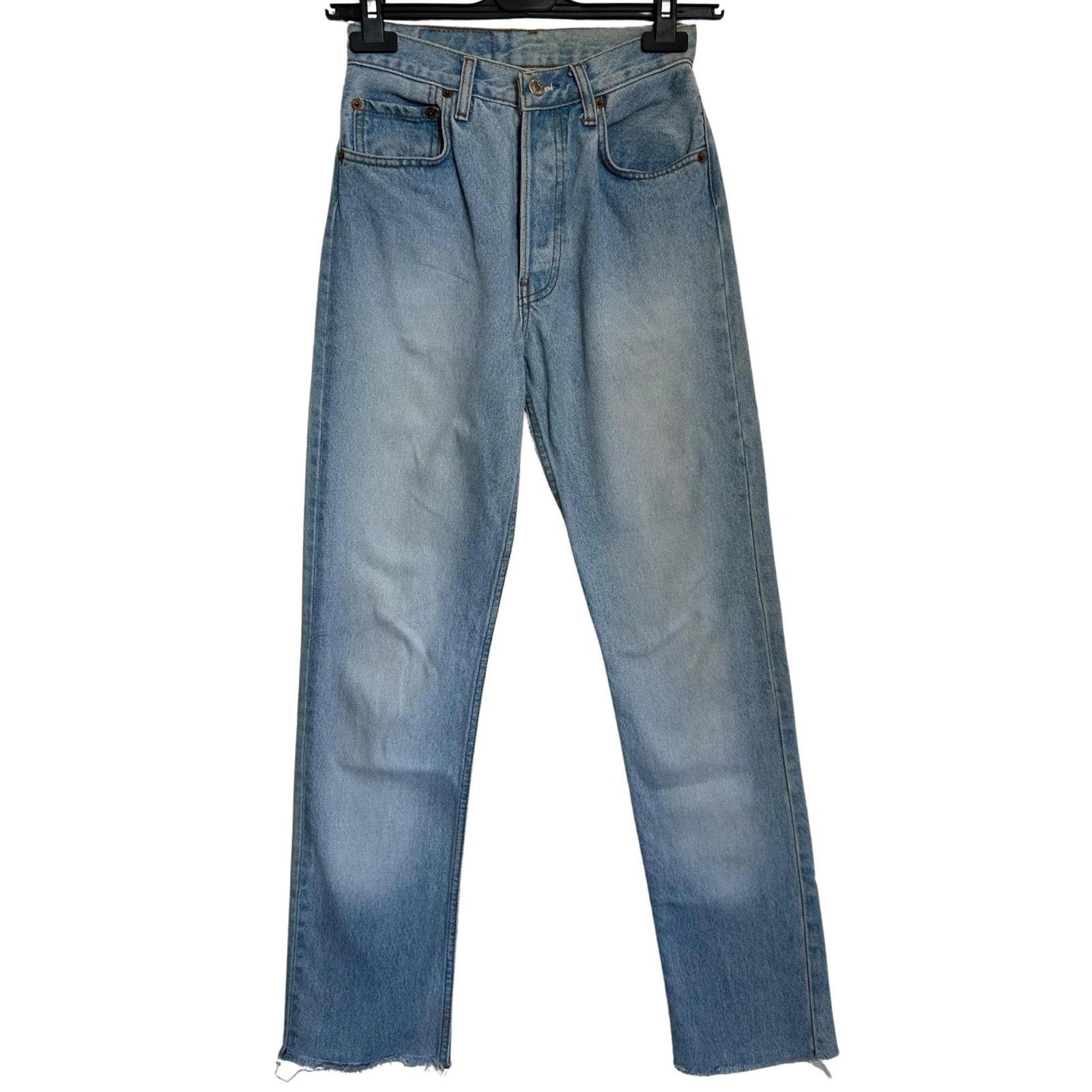 Levi's Vintage Levi's 501 Jeans 26x34 - USA 90s Mid Wash Button Fly Size US 26 / EU 42 - 1 Thumbnail