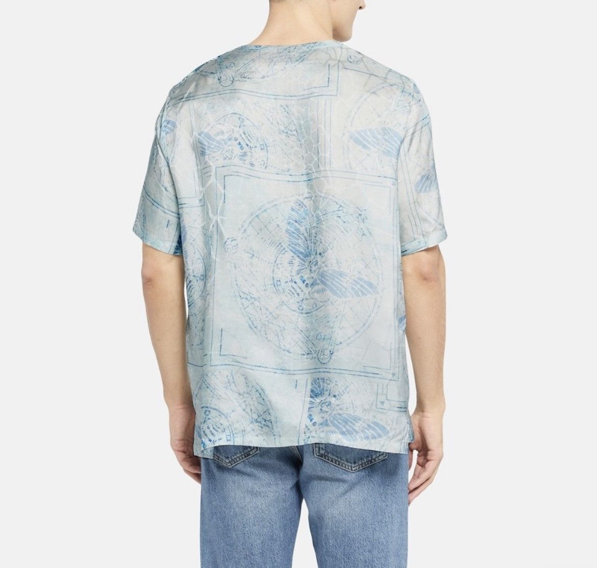 Emporio Armani Emporio Armani Light Blue T-Shirt Size US M / EU 48-50 / 2 - 4 Thumbnail