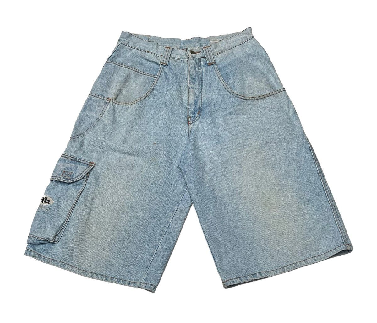 Vintage Vintage Brand Jobb Work Ethic Short Jeans 1990s Size US 31 - 1 Thumbnail