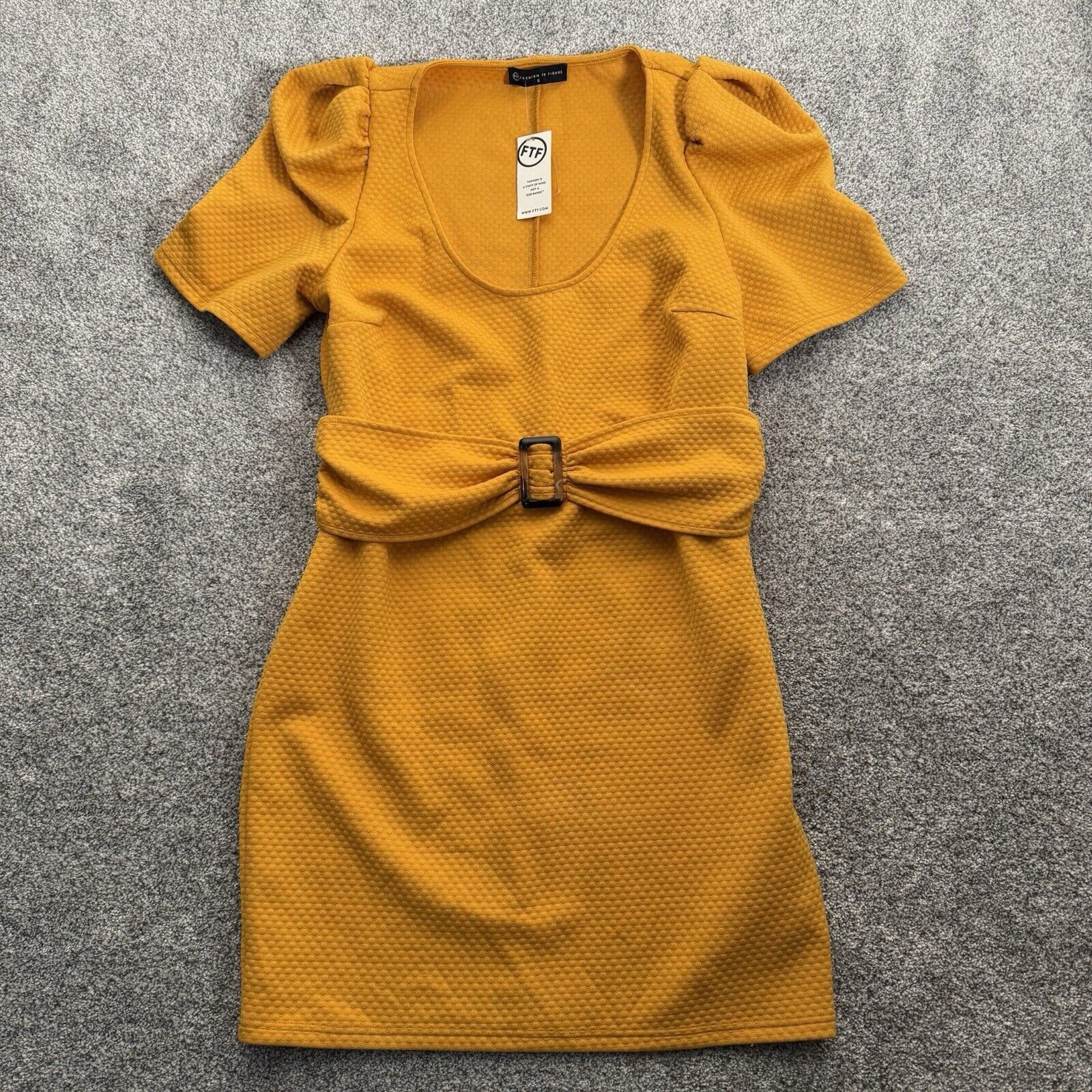 Other Fashion To Figure FTF Dress US 12 Mod Puff Sleeves Tailored Size XL / US 12-14 / IT 48-50 - 1 Thumbnail
