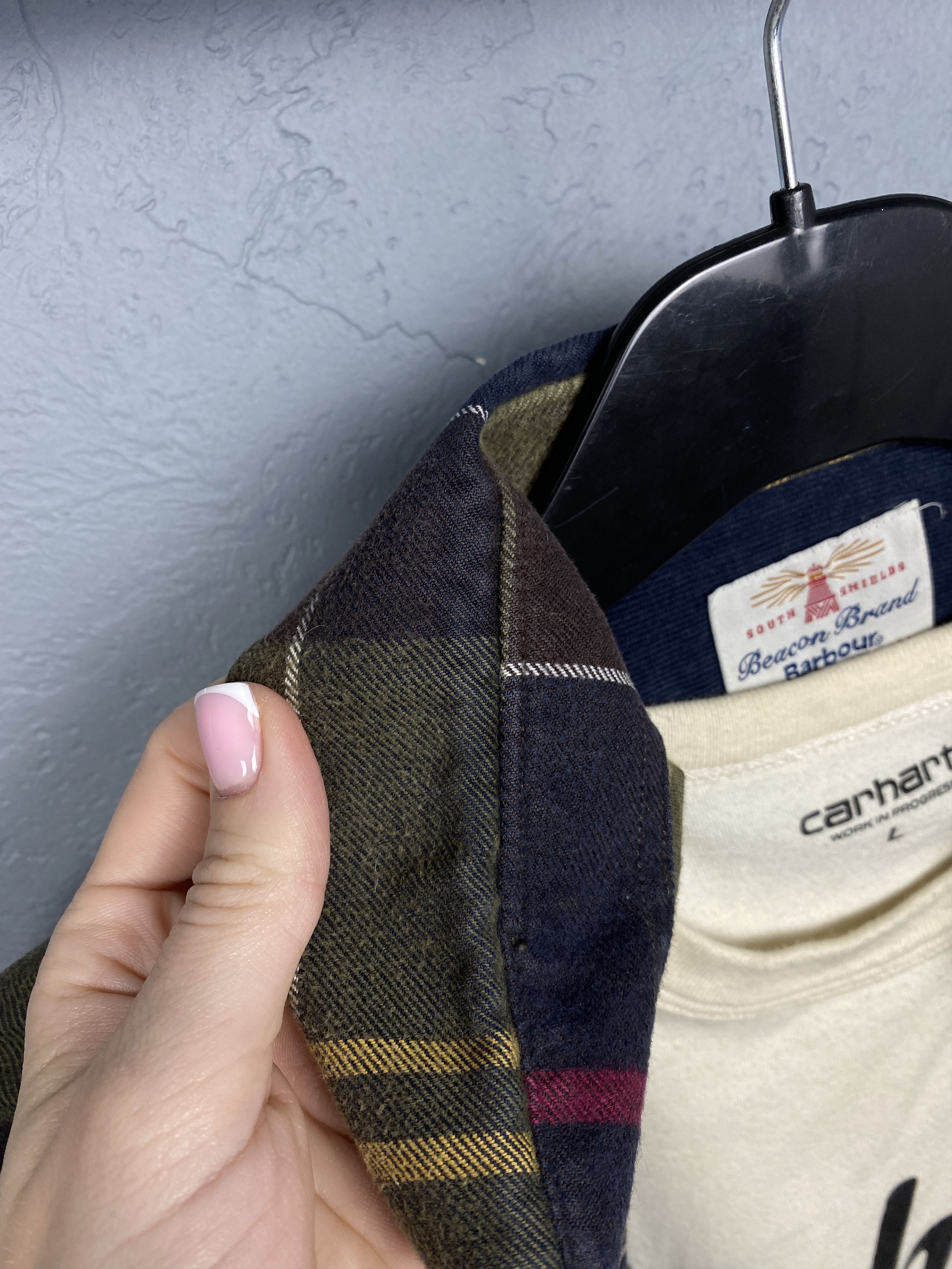 Barbour Barbour Mens Flannel Tartan Plaid Shirt Size US M / EU 48-50 / 2 - 6 Thumbnail