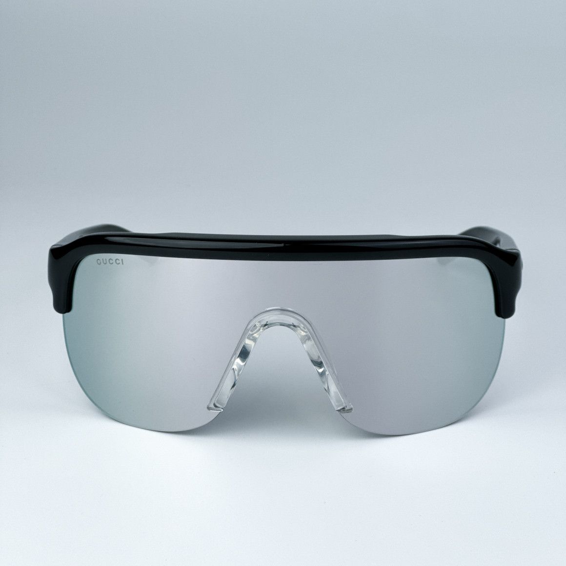 Gucci NEW Gucci GG1645S 003 Mirrored Unisex Mask Sunglasses Size ONE SIZE - 3 Thumbnail