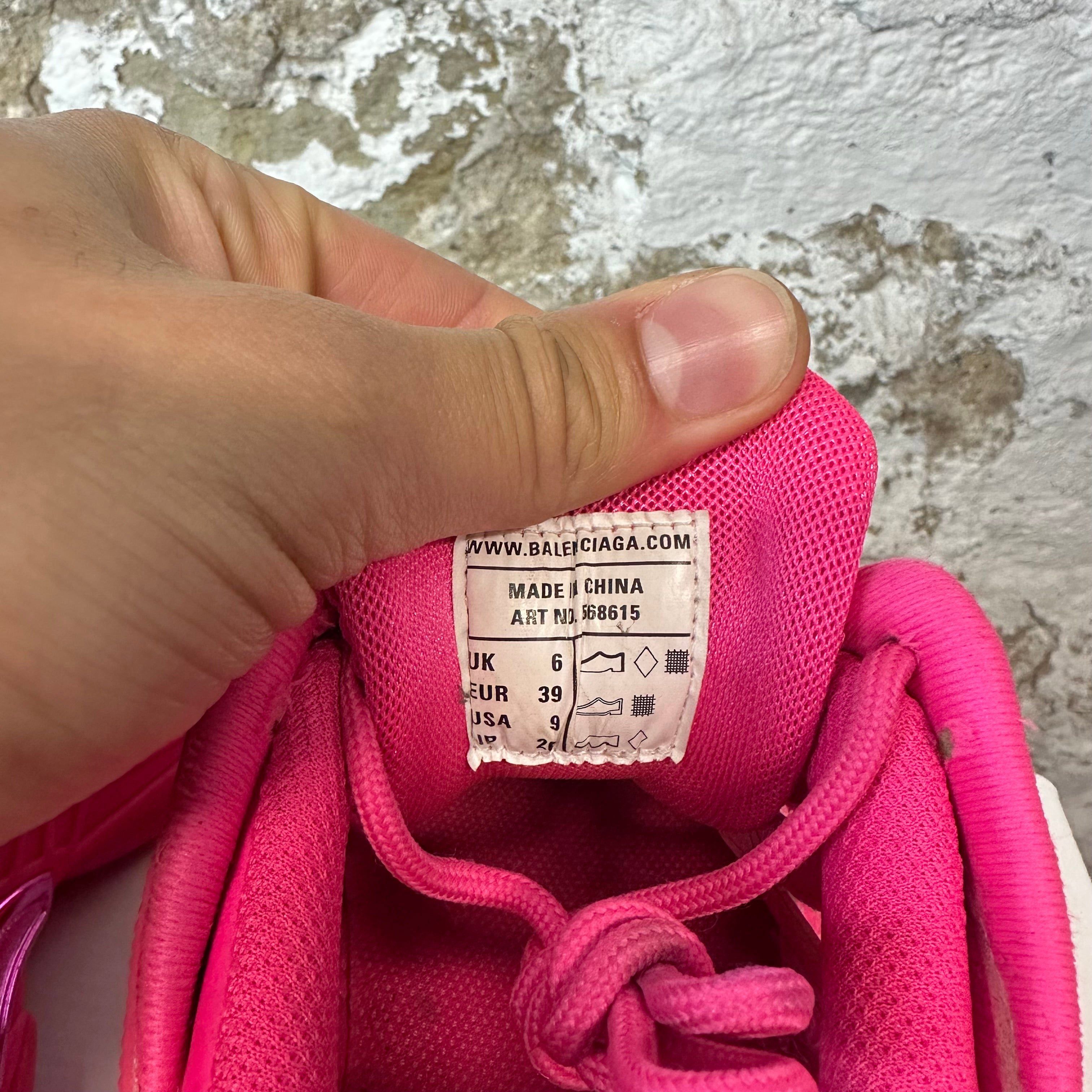 Balenciaga Balenciaga Track 2 Hot Pink Sz 6.5 (39) Size US 6.5 / EU 39-40 - 6 Thumbnail