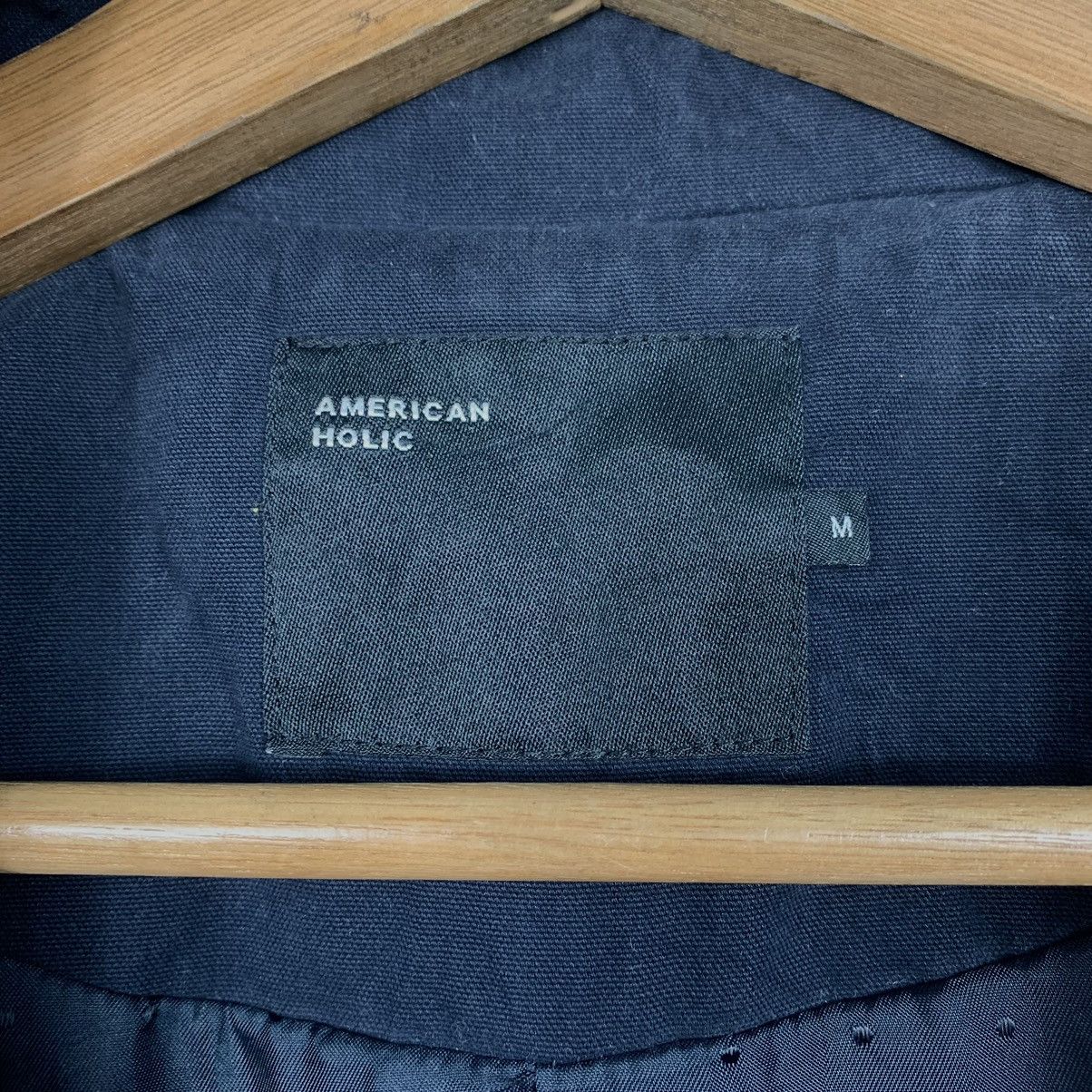 Japanese Brand American Holic Double Breasted Coat Size US M / EU 48-50 / 2 - 16 Thumbnail
