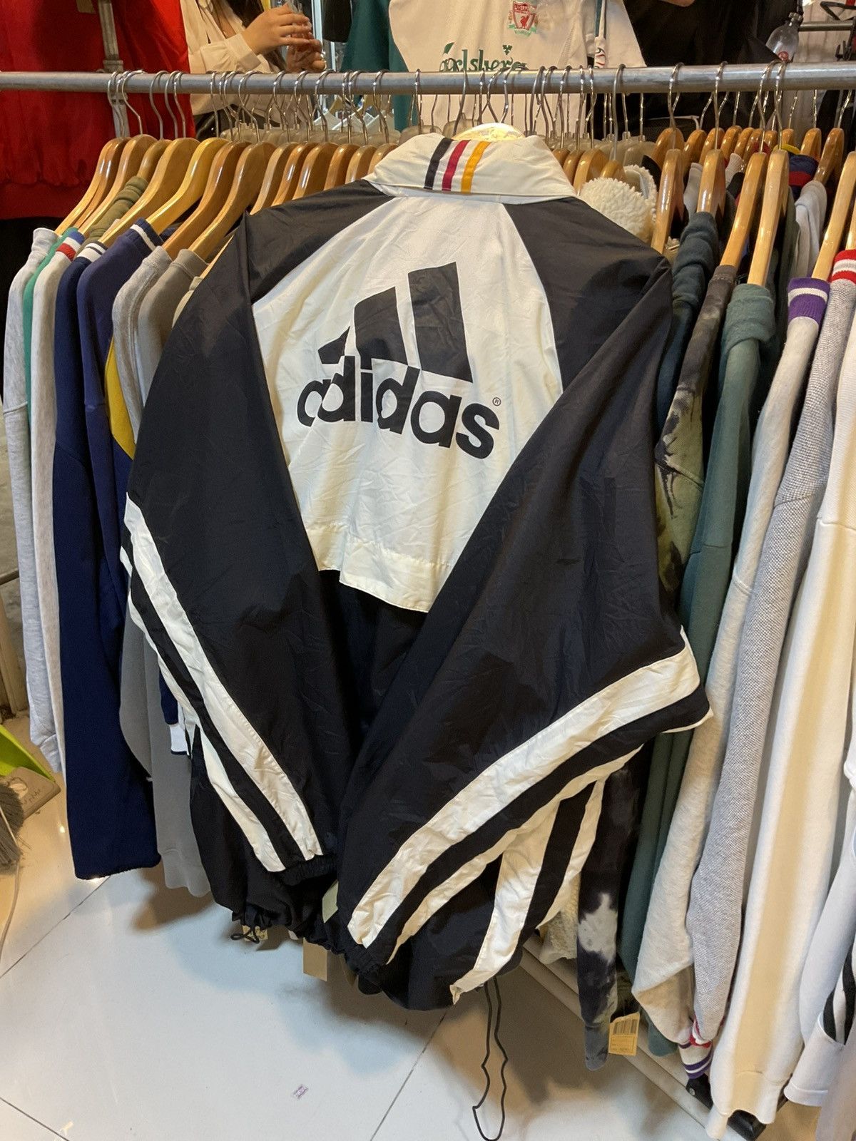 Adidas Vintage 1995 Germany Football Track Suit Size US L / EU 52-54 / 3 - 3 Thumbnail