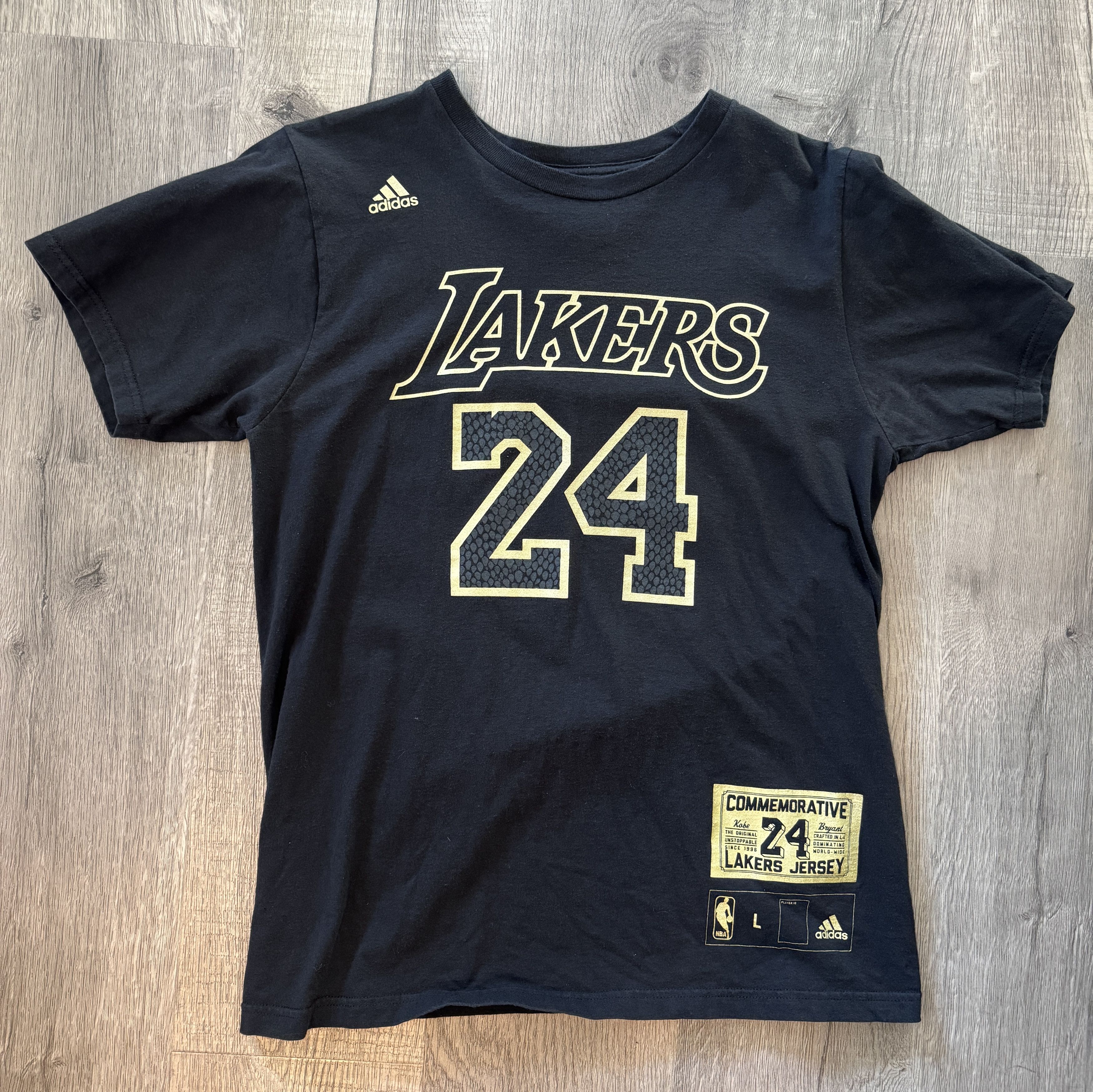 Adidas Kobe Bryant Last Game Black Mamba 24 Tee M Size US M / EU 48-50 / 2 - 1 Thumbnail