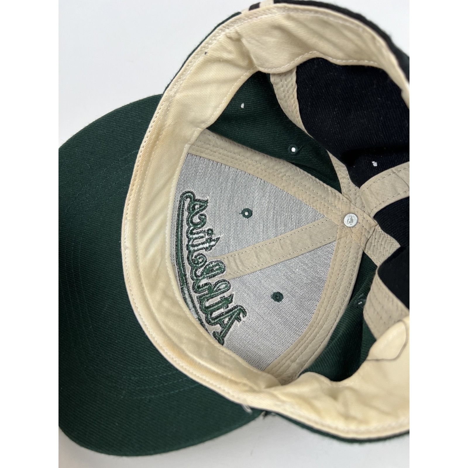 Twins Enterprise Inc. Vintage Oakland Athletics Hat Cap Twins Size 7 3/8 Acrylic W Size ONE SIZE - 8 Thumbnail