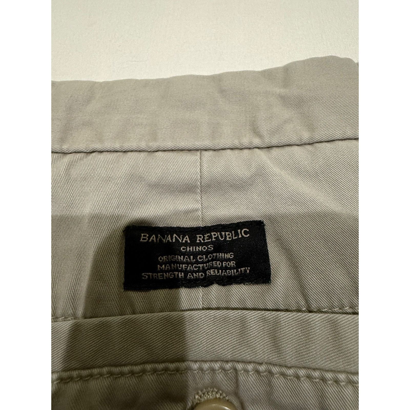 Banana Republic Banana Republic Fulton Skinny Chino Pants Men's 35x34 Gray Size US 35 - 5 Thumbnail