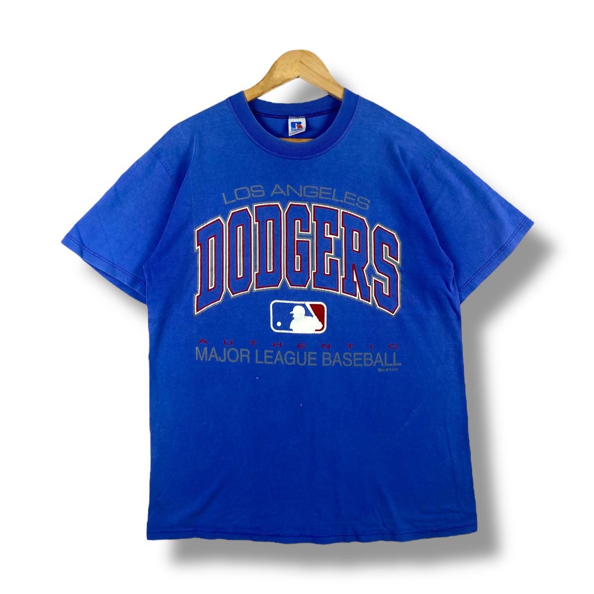 MLB × Vintage Vintage 90's LOS ANGELES DODGERS Authentic Mlb Graphic Tee Size US L / EU 52-54 / 3 - 1 Thumbnail