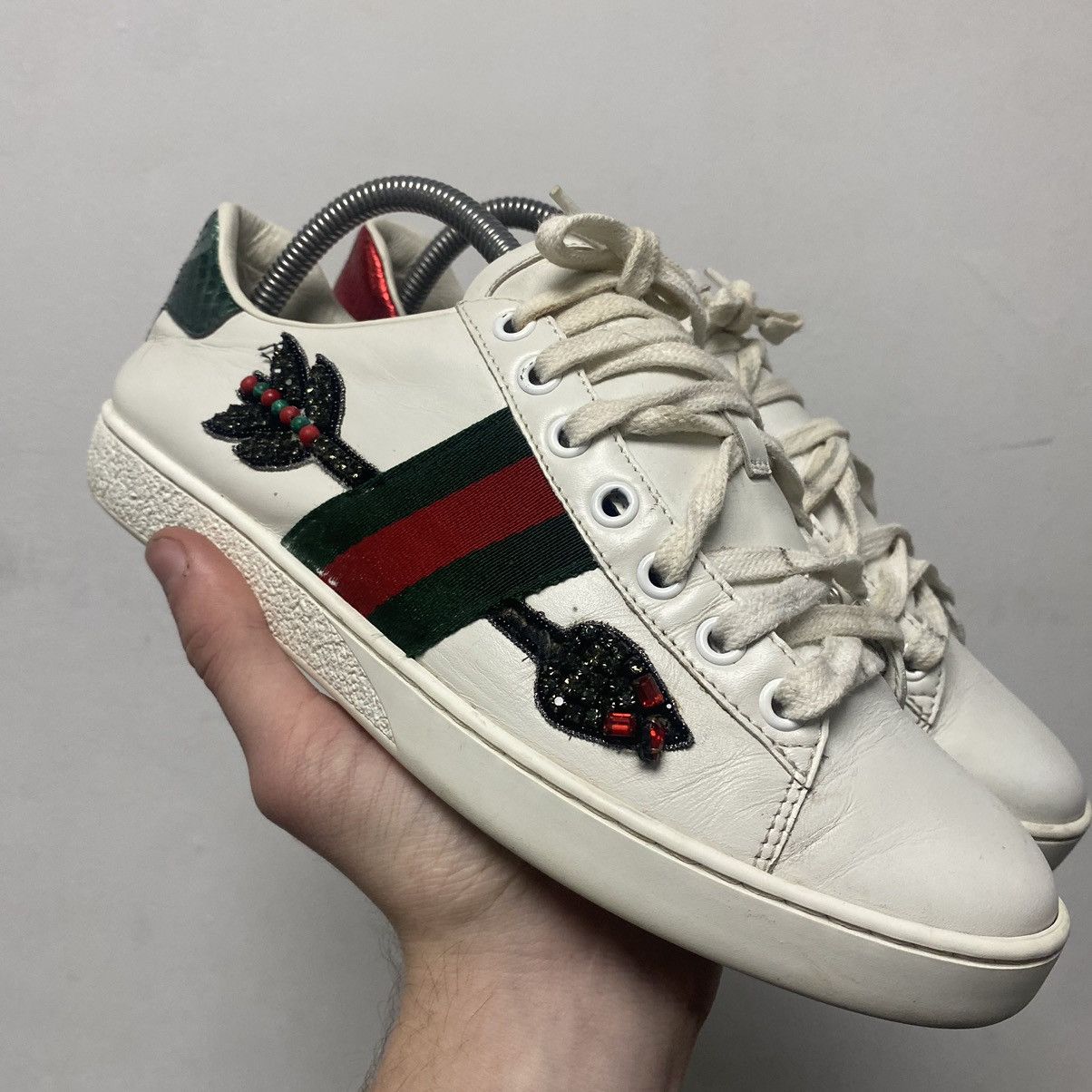 Gucci Gucci sneakers low Luxury are arrow Size US 6 / IT 36 - 2 Thumbnail