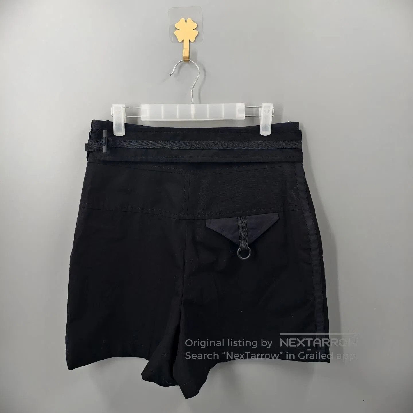 Hermes Hermes Logo Belted Shorts Black White. Size US 40 / EU 56 - 2 Thumbnail