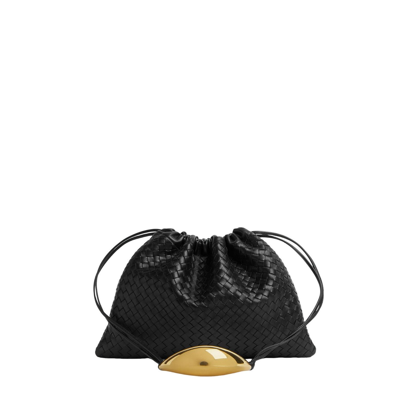 Bottega Veneta BOTTEGA VENETA Dustbag Handle $3300 Black Shoulder Bag New & Size ONE SIZE - 1 Thumbnail