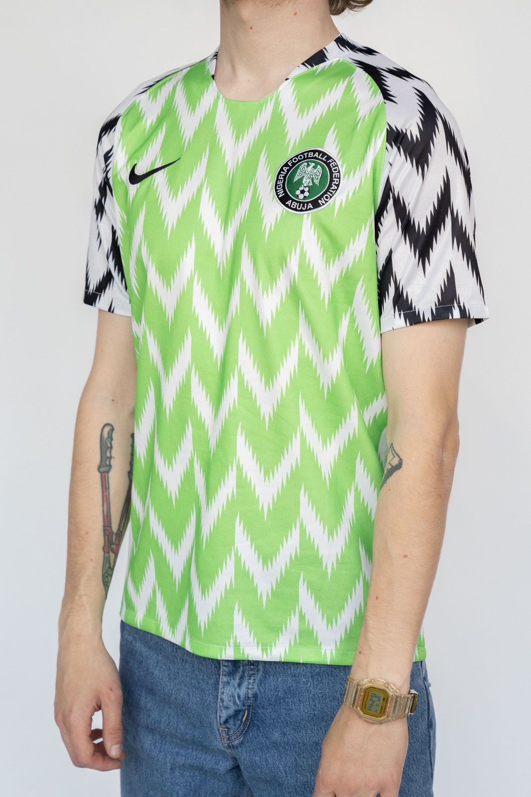 Nike Nike x Nigeria Jersey Size US S / EU 44-46 / 1 - 1 Thumbnail