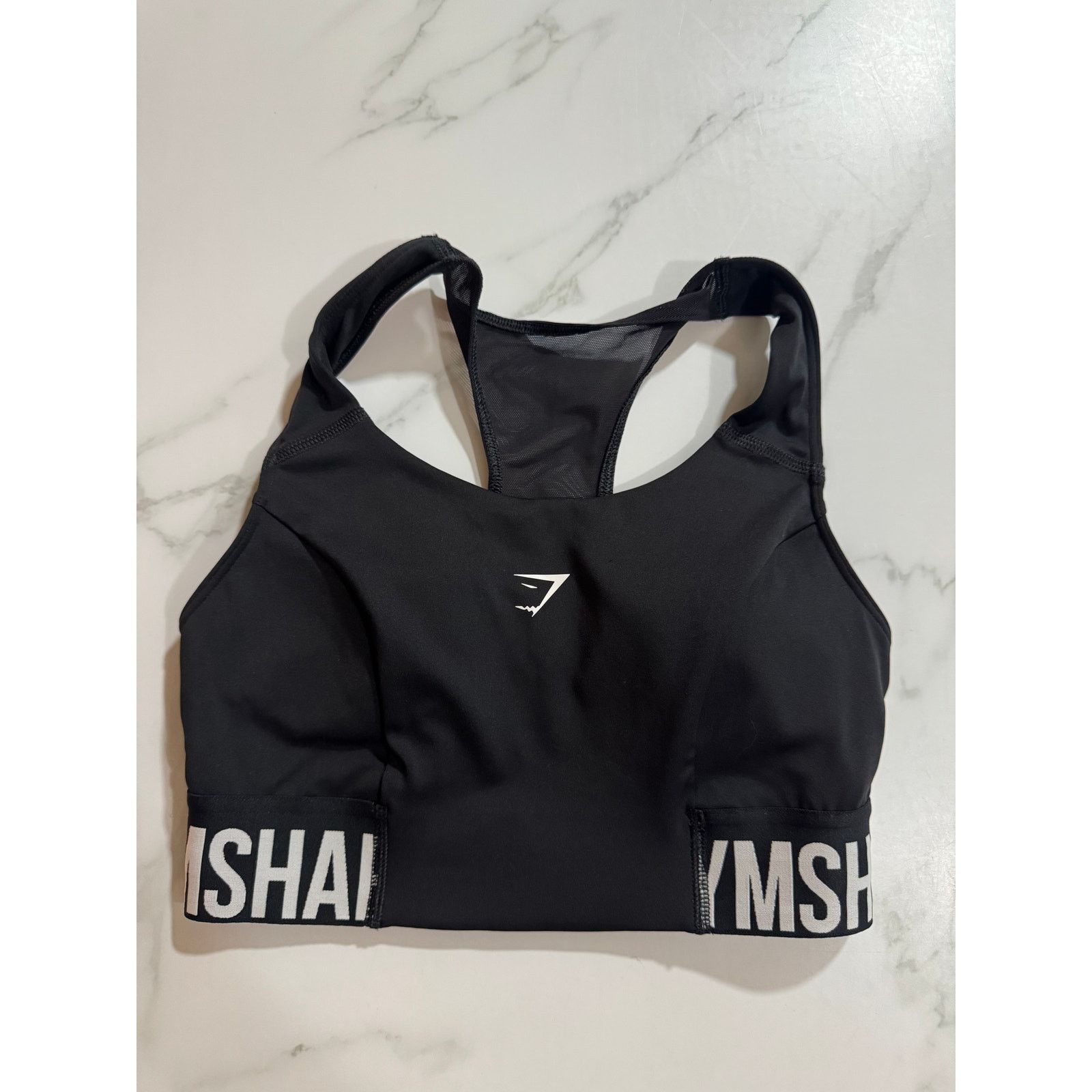 Gymshark GymShark Women's XS Sports Bra Black White NWOT Size XS / US 0-2 / IT 36-38 - 1 Thumbnail
