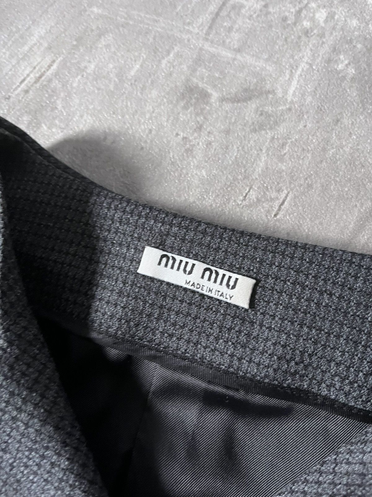 Miu Miu Miu Miu 2008 wool blazer pants suit set gray rare Size M / US 6-8 / IT 42-44 - 7 Thumbnail