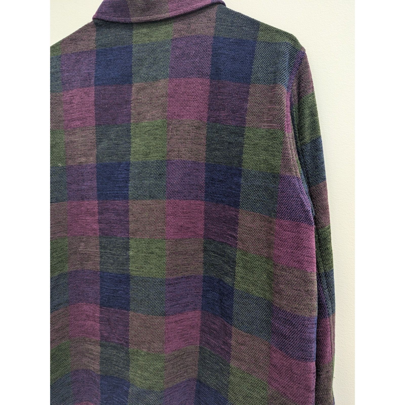 Other Monterey By Koret Button Up Shirt Top Jacket Multicolor Plai Size M / US 6-8 / IT 42-44 - 7 Thumbnail