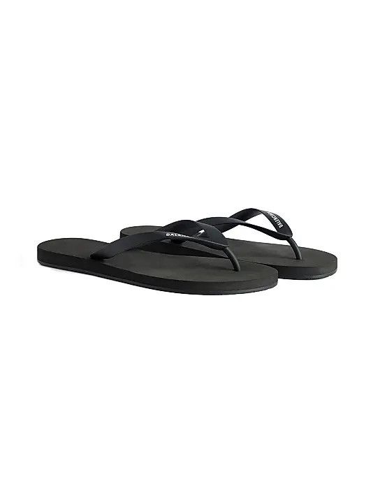 Balenciaga os11x0126 Thong Sandals in Black Size US 9 / IT 39 - 2 Thumbnail