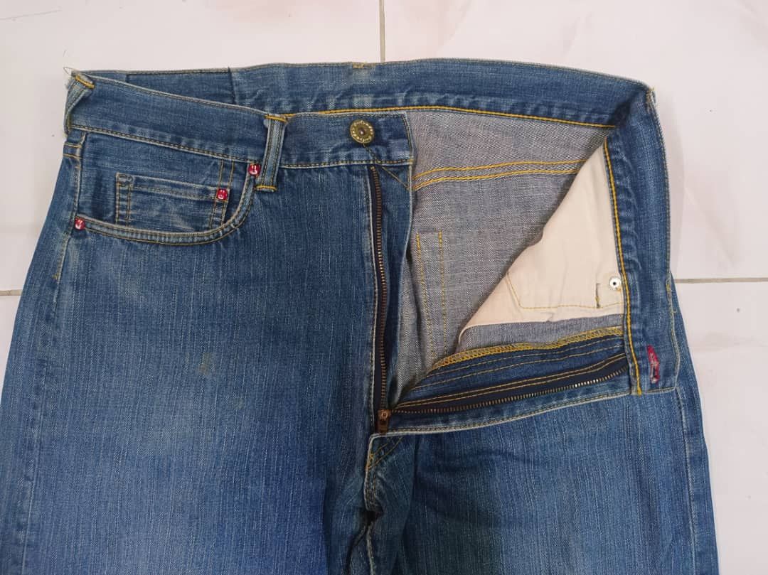 Japanese Brand CUNE Tokyo Japan Bunny Heads Baggy Jeans Size US 32 / EU 48 - 7 Thumbnail