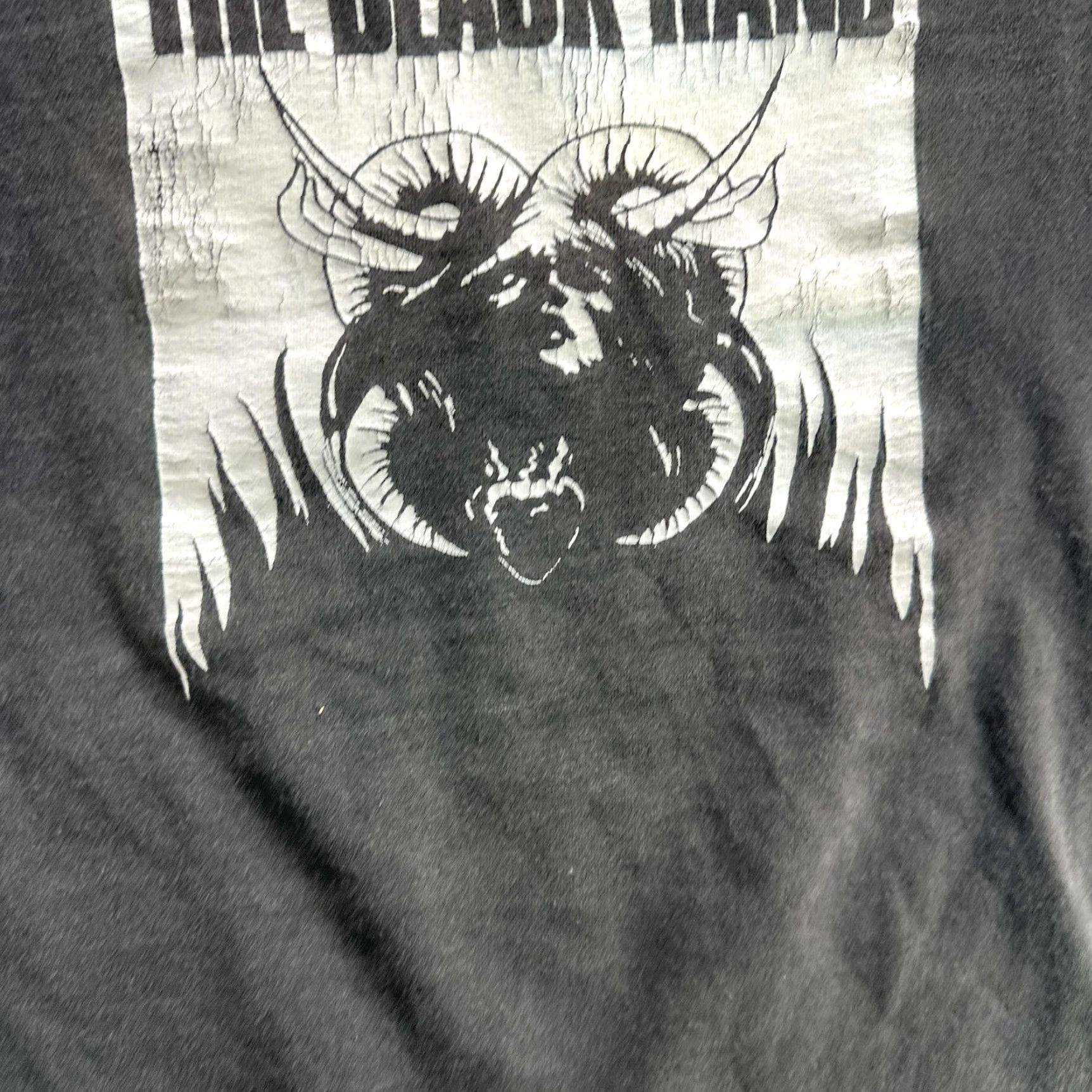 Gildan The Black Hand Shirt Mens Medium Black Graphic Tee Gildan Ultra Cotton Heavyweight Size US M / EU 48-50 / 2 - 6 Thumbnail