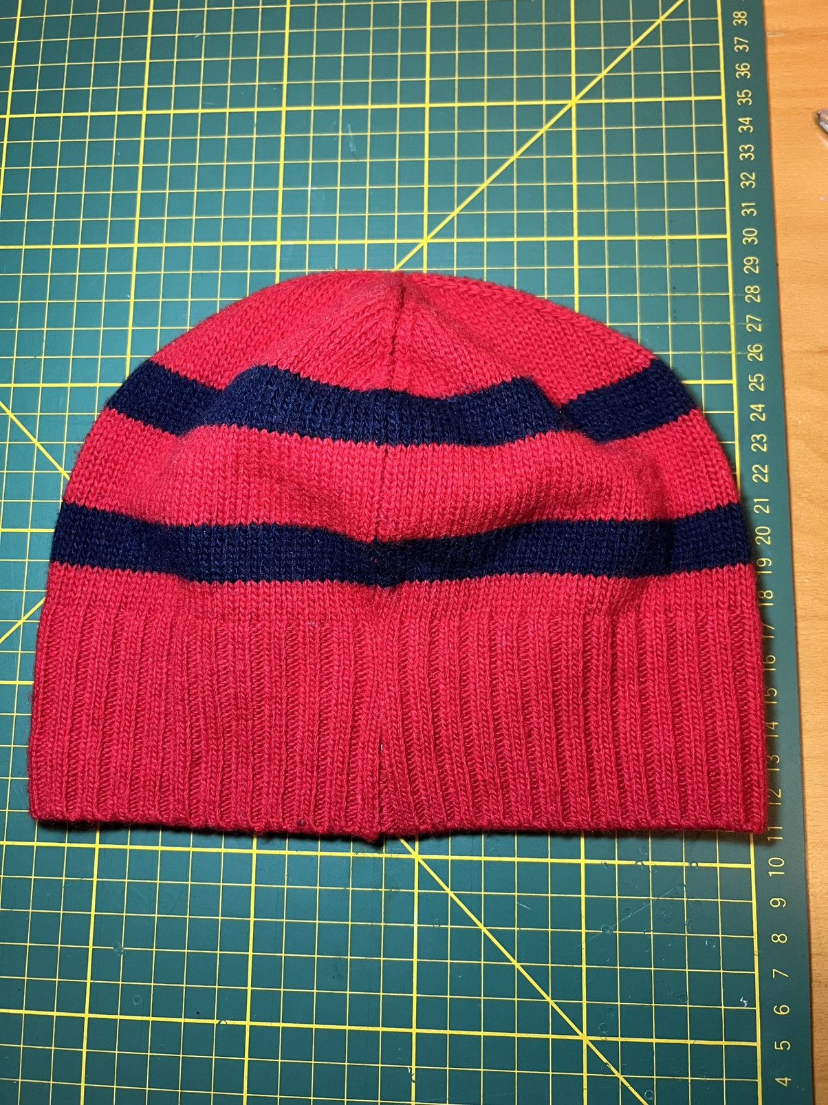 Polo Ralph Lauren Vintage Polo Ralph Lauren striped wool skull cap beanie Size ONE SIZE - 2 Thumbnail