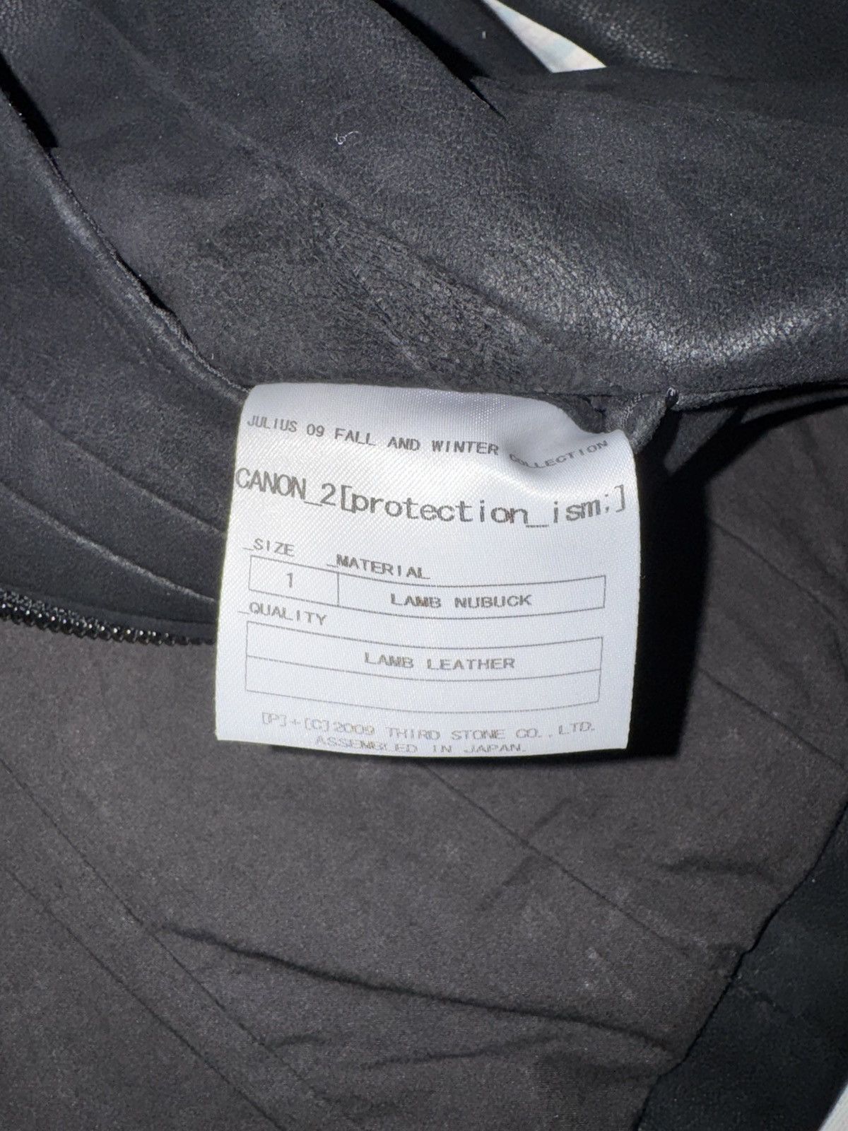 Julius FW09 [ protection_ism; ] Lamb Nubuck Jacket Size US S / EU 44-46 / 1 - 4 Thumbnail