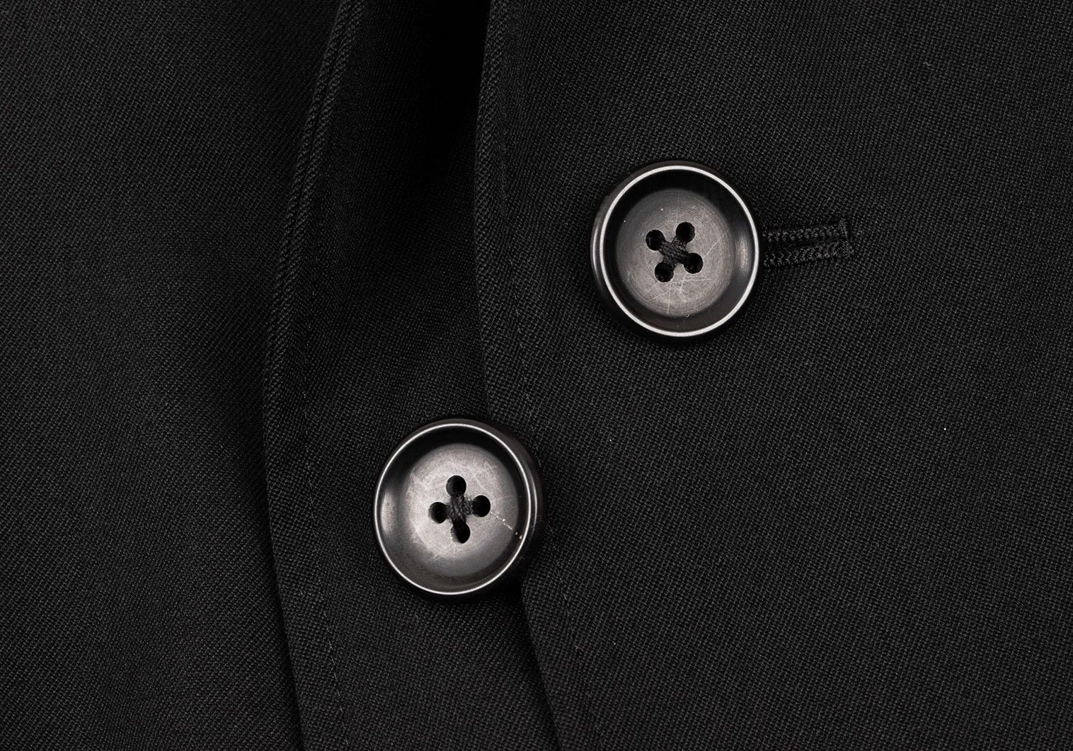 Yohji Yamamoto Yohji Yamamoto Wool Gabardine Layered Coat Size US S / EU 44-46 / 1 - 7 Thumbnail