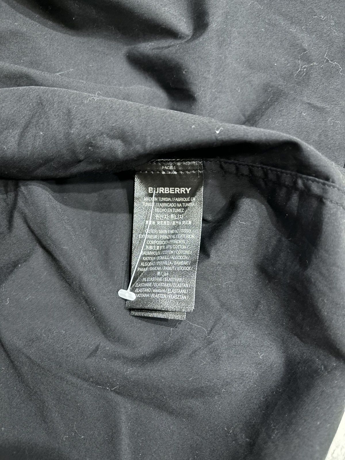 Burberry Black Burberry Button Shirt Size US S / EU 44-46 / 1 - 5 Thumbnail