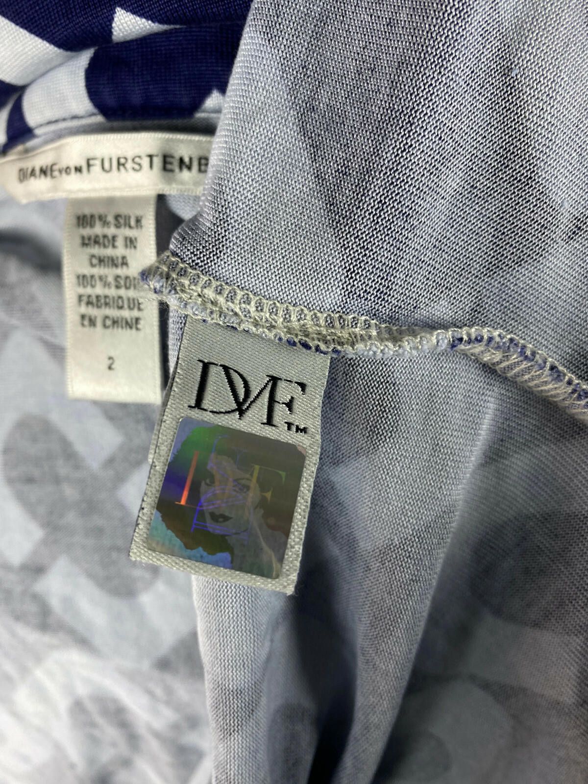 Diane von Furstenberg Ladies Diane von Furstenberg Belted A-Line Dress Size 2 Size XS / US 0-2 / IT 36-38 - 10 Thumbnail