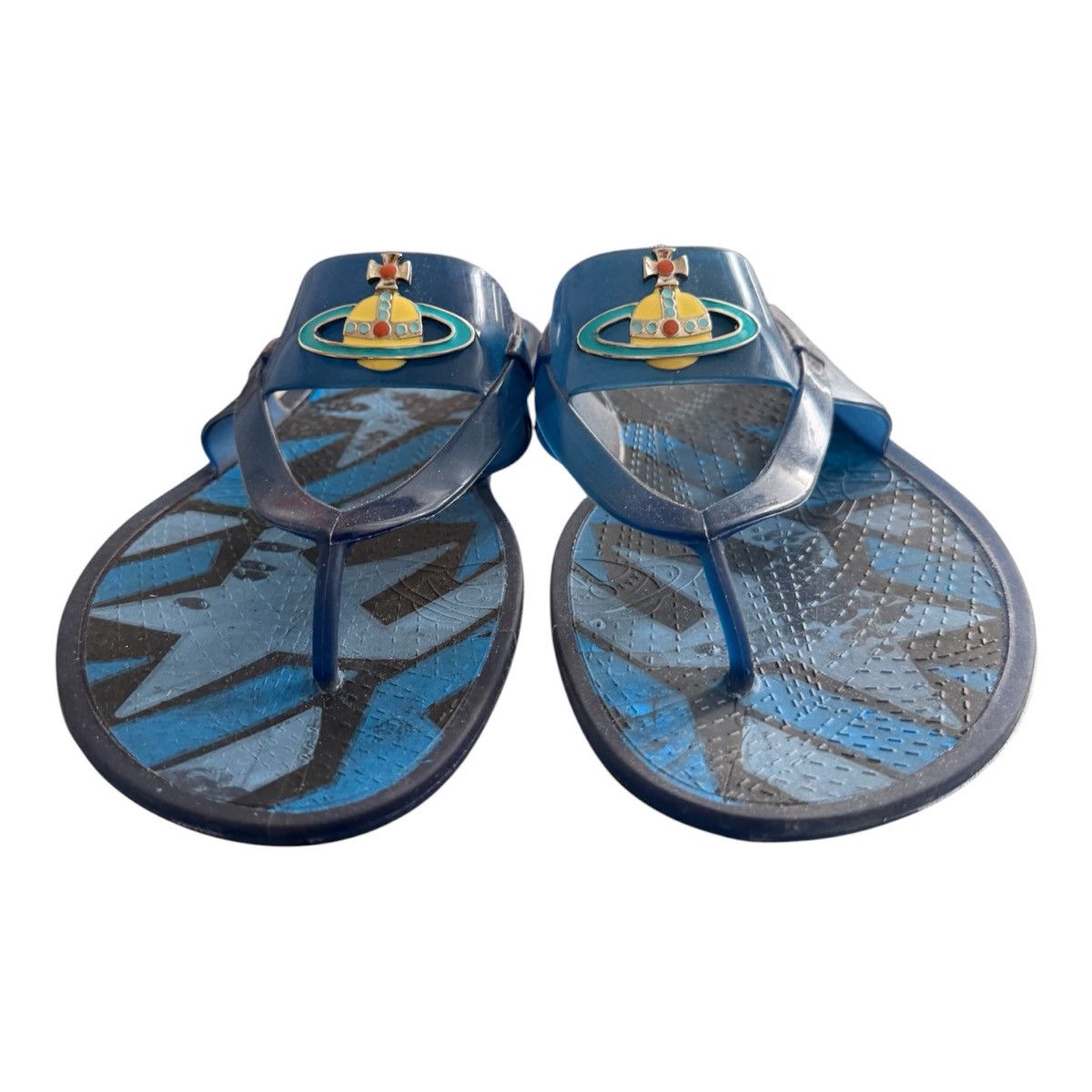 Vivienne Westwood Vivienne Westwood Orb Rubber Slippers Size US 8 / EU 41 - 3 Thumbnail