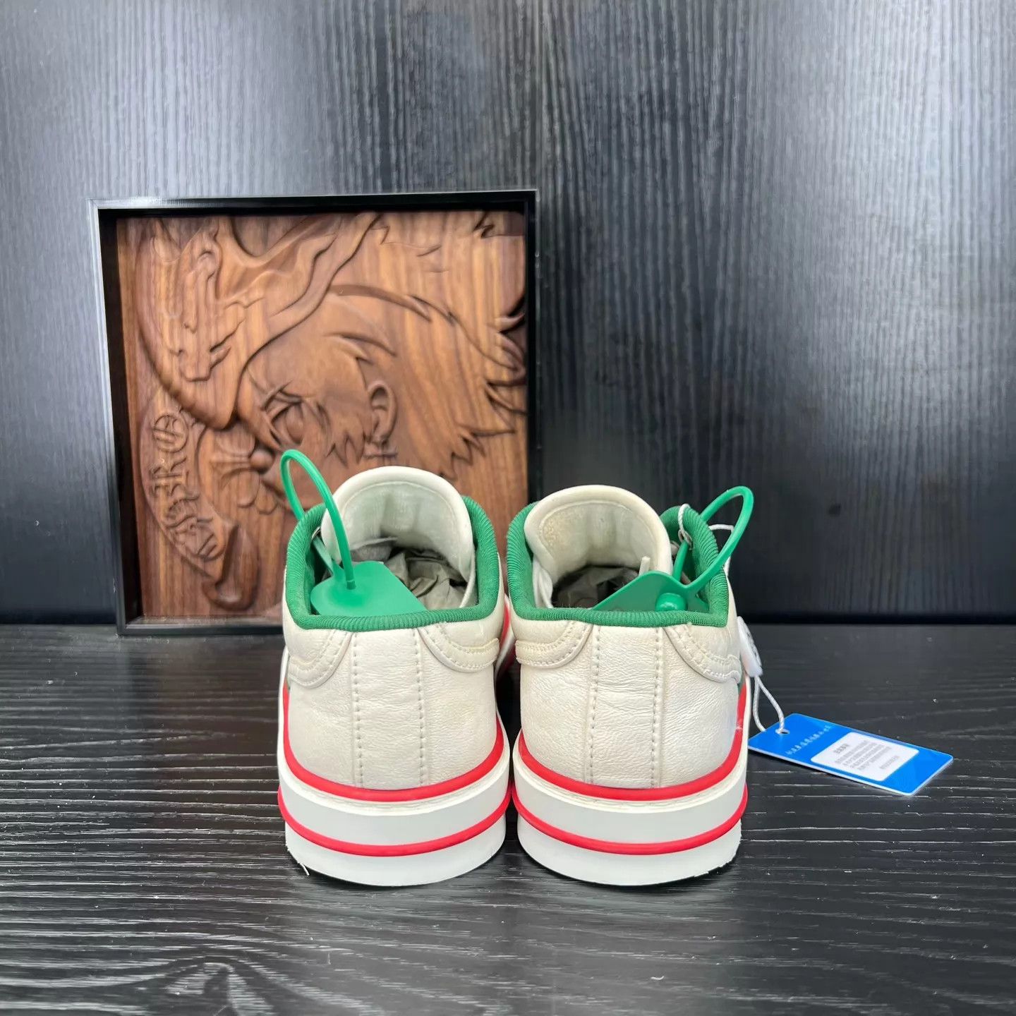 Gucci Gucci 1977 White Red Green 35 Shoes Size US 4.5 / IT 34.5 - 5 Thumbnail