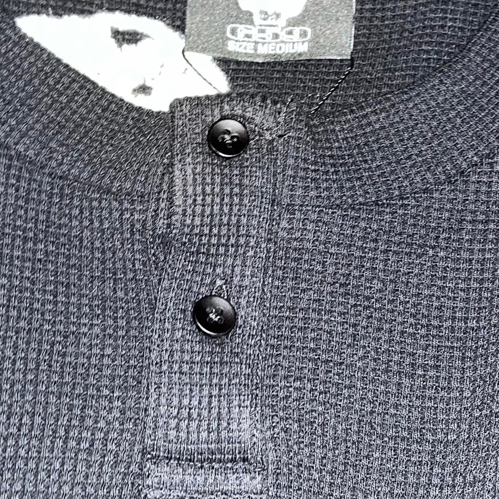 G59 Records G59 $uicideboy$ black patched henley Size US M / EU 48-50 / 2 - 3 Thumbnail