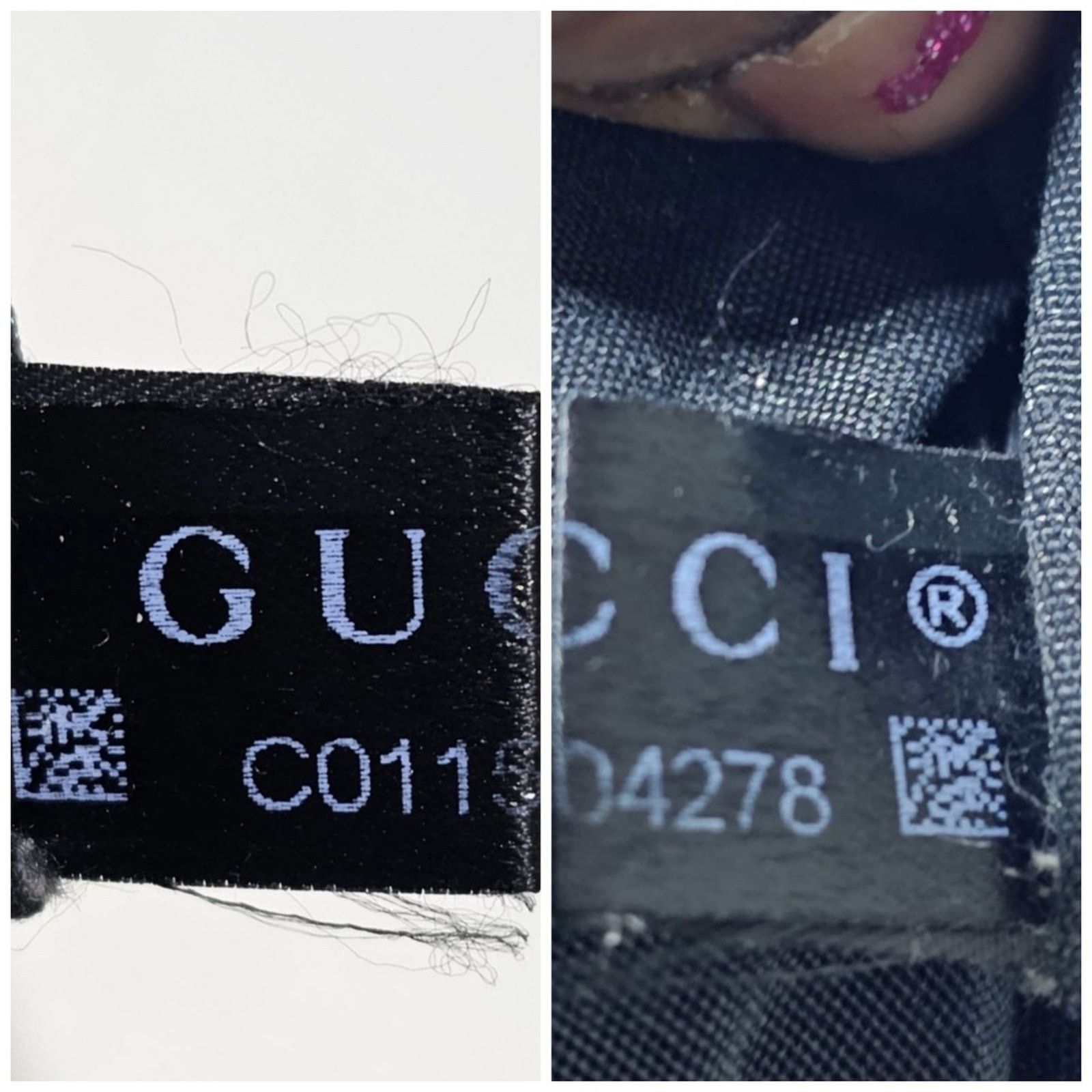 Gucci Authentic Gucci GG Nylon Messenger Bag Black Size ONE SIZE - 3 Thumbnail