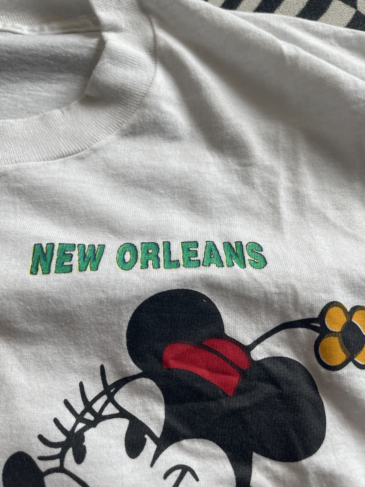 Disney Vintage Disney Mickey & Minnie Mouse "New Orleans" T-Shirt Size US XL / EU 56 / 4 - 5 Thumbnail