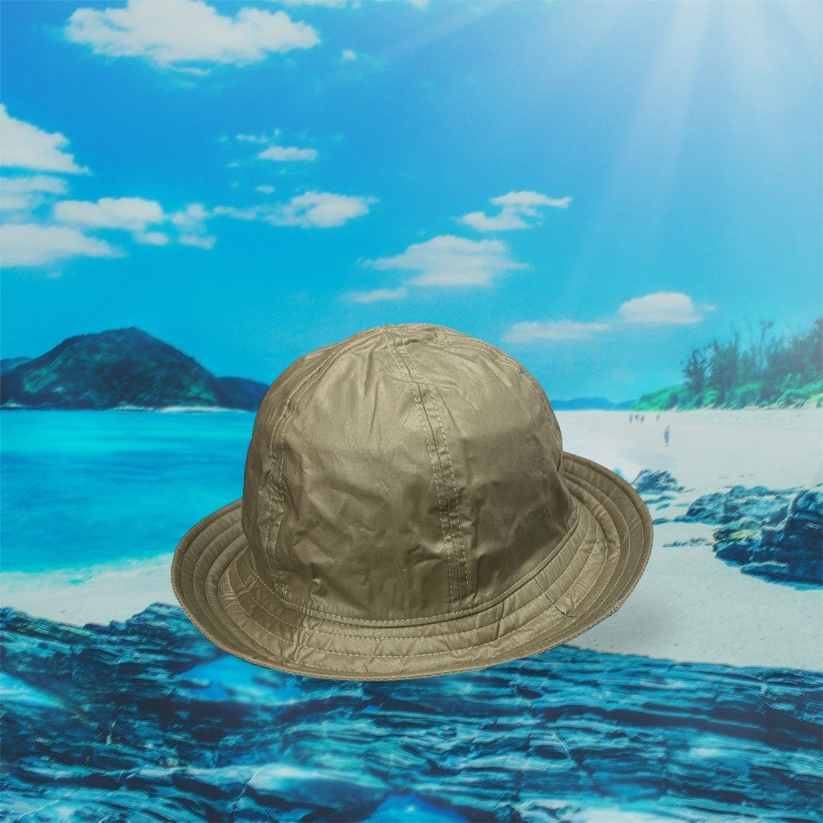 Japanese Brand × Vintage Studio V by Irie Japan 6panel Waxed Cotton Canvas Hat Size ONE SIZE - 1 Thumbnail